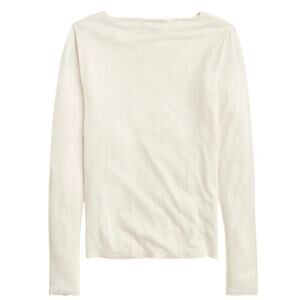 J.Crew Collection Sheer Wool-Blend Layering Tee Spring Rain XS NWT
 XS NWT